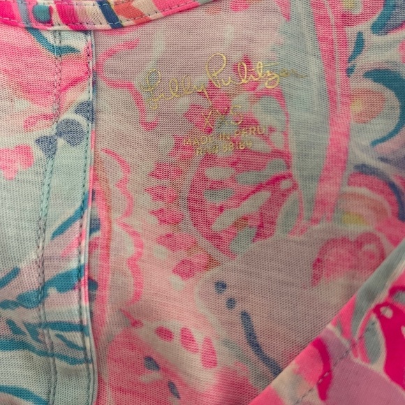 Lilly Pulitzer “Aron” Dress Multi Isla de Coco XXS Tropical Print Sleeveless - Picture 6 of 7